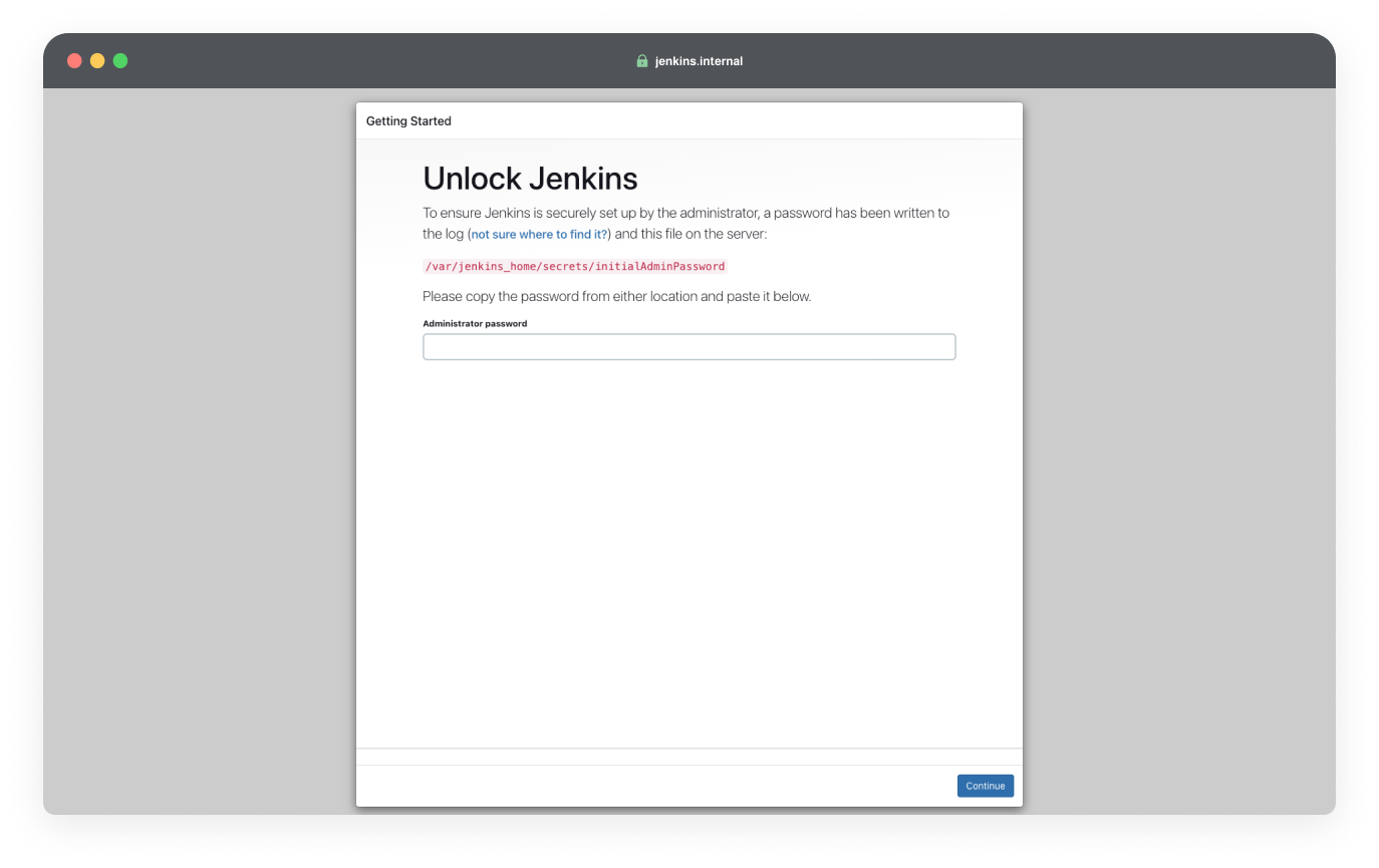 jenkins unlock page